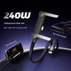 2-in-1 Charging Cable with Phone Stand – Foldable Holder Charger for iPhone & Android