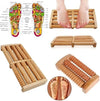 Wooden Foot Massager Roller | Natural Pain Relief & Stress Relaxation Therapy Tool