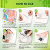 Kinoki Detox Foot Pads – 10 Pack Natural Foot Patches for Pain Relief & Odor Removal