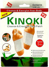 Kinoki Detox Foot Pads – 10 Pack Natural Foot Patches for Pain Relief & Odor Removal