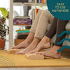 Wooden Foot Massager Roller | Natural Pain Relief & Stress Relaxation Therapy Tool
